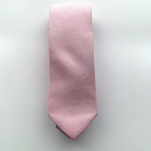 Pronto Uomo Silk/Linen Blend Pink Tie